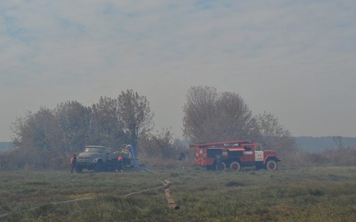 На Київщині загоряння торфу: киянам рекомендують зачинити вікна і обмежити перебування на вулиці, - КМДА