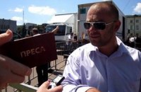 Хмельницких журналистов не пустили к Яценюку и Тягнибоку