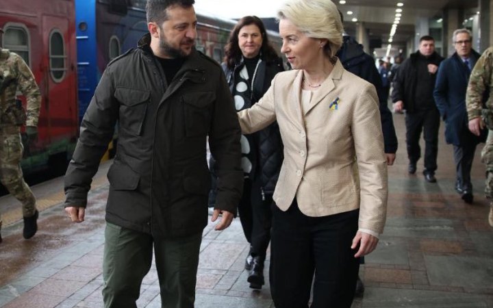 Урсула фон дер Ляєн обговорить із Зеленським шляхи вступу України до ЄС