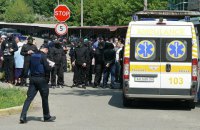 В Киеве прогремел взрыв на автостоянке, двое пострадавших (добавлено видео)