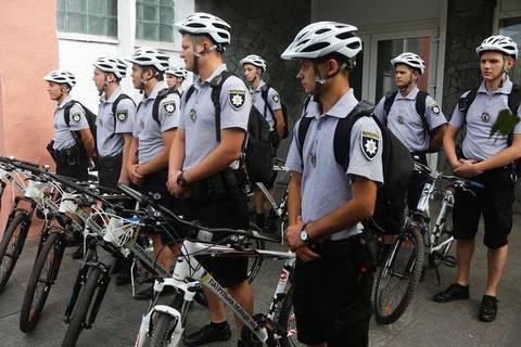 ​В Запорожье появилась велополиция