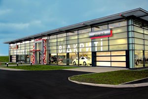 В Киеве открыт крупнейший в Европе автоцентр MITSUBISHI
