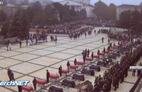 В Керчи прощаются с жертвами теракта в колледже