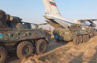 20 самолетов с российскими военными прибыли в Армению