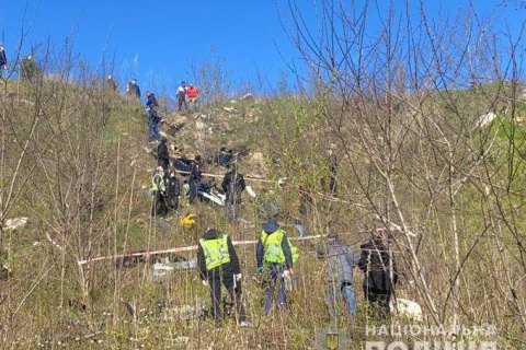 В Голосеевском районе Киева нашли сумку с трупом