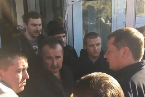 Главу Херсонской ОГА Гордеева не пустили на церемонию прощания с Гандзюк