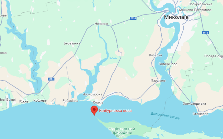 Сили оборони: РФ боїться, що ЗСУ здійснять операцію із захоплення плацдармів на Кінбурнській косі 