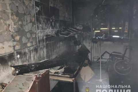 В Киеве умерла медсестра, пострадавшая во время пожара в Косовской ЦРБ