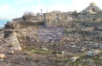 У Севастополі шторм пошкодив найвідоміший пам'ятник Херсонесу