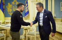 Зеленський і ексгенсек НАТО Расмуссен обговорили рух України до вступу в Альянс