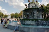 В центре Харькова появился обещанный Кернесом фонтан с обезьянами 