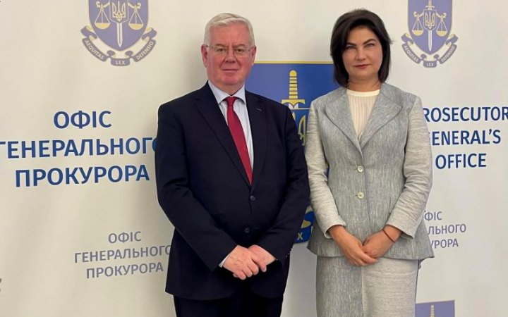 Венедіктова зустрілася зі спецпредставником ЄС з прав людини 