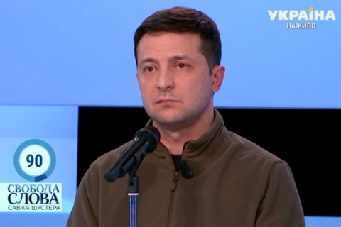 Зеленский не собирается вести прямые переговоры с боевиками