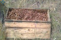 СБУ виявила на Луганщині сховок боєприпасів бойовика, причетного до підриву мосту в Підгорівці