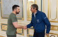 Зеленський і Гроссі обговорили ситуацію на окупованій Росією ЗАЕС