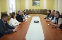 Жовква зустрівся із депутатами італійського парламенту