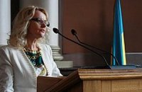Фарион рассказала донецким шахтерам о Бандере 