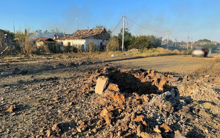 Через обстріли Херсонщини поранено одну людину