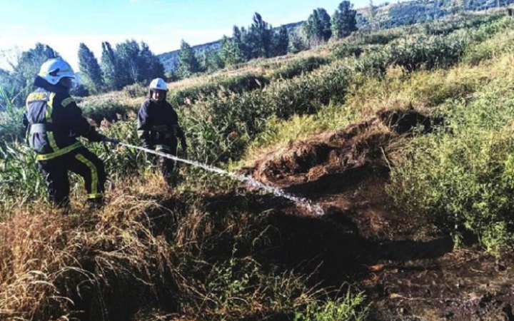 На Київщині горять торфовища, мешканців просять обмежити перебування на вулиці