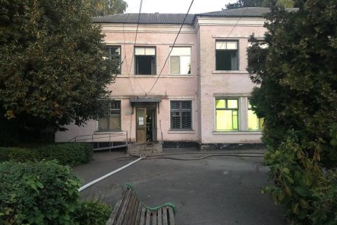 У Білій Церкві сталася пожежа в лікарні, загинула 74-річна пацієнтка (оновлено)