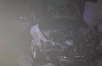В Киеве сгорел автомобиль известного адвоката