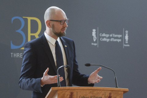 Яценюк об украинско-польских отношениях: нельзя жить только историей