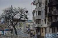 В Бородянке на Киевщине из-под завалов только двух домов извлекли тела 26 погибших