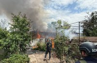 РФ атакувала Нікопольський район Дніпропетровщини дронами та з артилерії