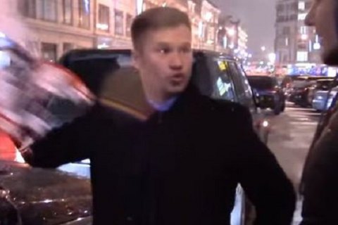 Олимпийский чемпион в Москве подрался с активистами "СтопХам"