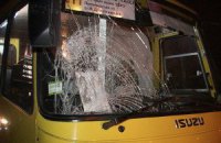 В Киеве маршрутка сбила пешехода 