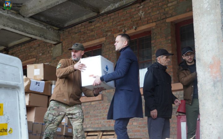 Київська область передала медикаменти на звільнену Херсонщину
