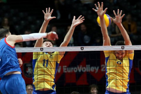 Збірна України з волейболу програла в чвертьфіналі чемпіонату Європи