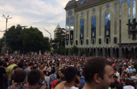 В Тбилиси началась акция с требованием отставки главы МВД