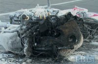 На Набережном шоссе в Киеве девушка на мотоцикле спровоцировала ДТП и сбежала