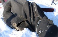 В Фастове разрушили памятник Ленину