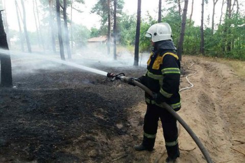 Пожар на горе Карачун уничтожил 4 га леса