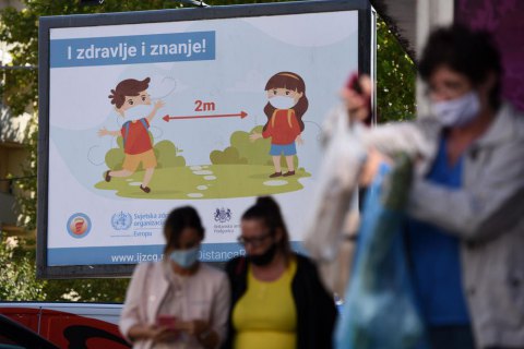 ВООЗ прогнозує в Україні по 7-9 тисяч нових випадків COVID-19 щодня