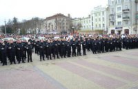 Приняла присягу новая патрульная полиция в Тернополе