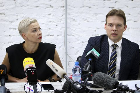 Вирок білоруським опозиціонерам Колесниковій та Знаку оголосять 6 вересня