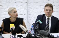 Вирок білоруським опозиціонерам Колесниковій та Знаку оголосять 6 вересня
