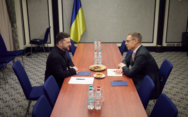 Зеленський і Стубб скоординували позиції перед сьогоднішніми зустрічами з партнерами в Берліні