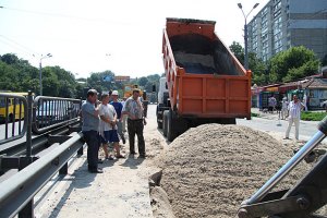 Провал на Телиги заделают в ночь на среду