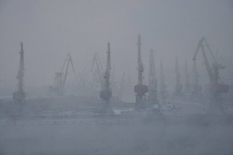 Из-за тумана в Украине ограничена работа шести морпортов