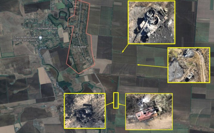 На Донеччині українські захисники знищили бронегрупу росіян