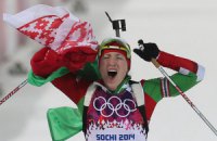 Шипулин и Домрачева выиграли московскую "Гонку чемпионов"