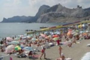 Крым принял на отдых миллион туристов