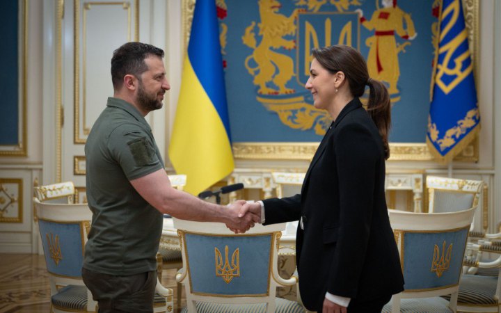 Зеленський зустрівся з міністеркою з питань зміни клімату Об’єднаних Арабських Еміратів
