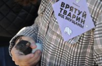 Марш за права животных прошел в Киеве и Львове