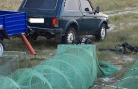 ​На Кинбурнской косе браконьеры выловили крабов и креветок на 5 млн гривен