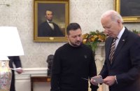 Свобода повинна бути добре озброєна і добре захищена, – Зеленський за результатами зустрічі із Джо Байденом
